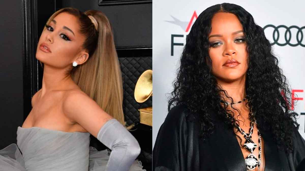 Ariana-Grande Rihanna