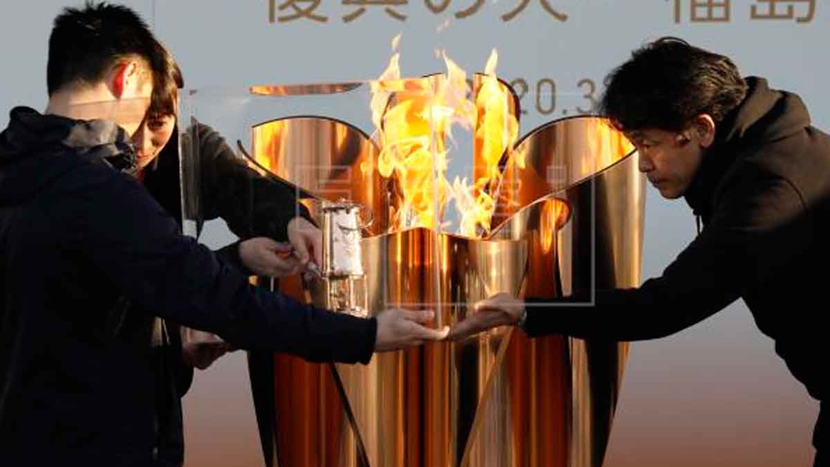 Tokio-2020 llama olímpica