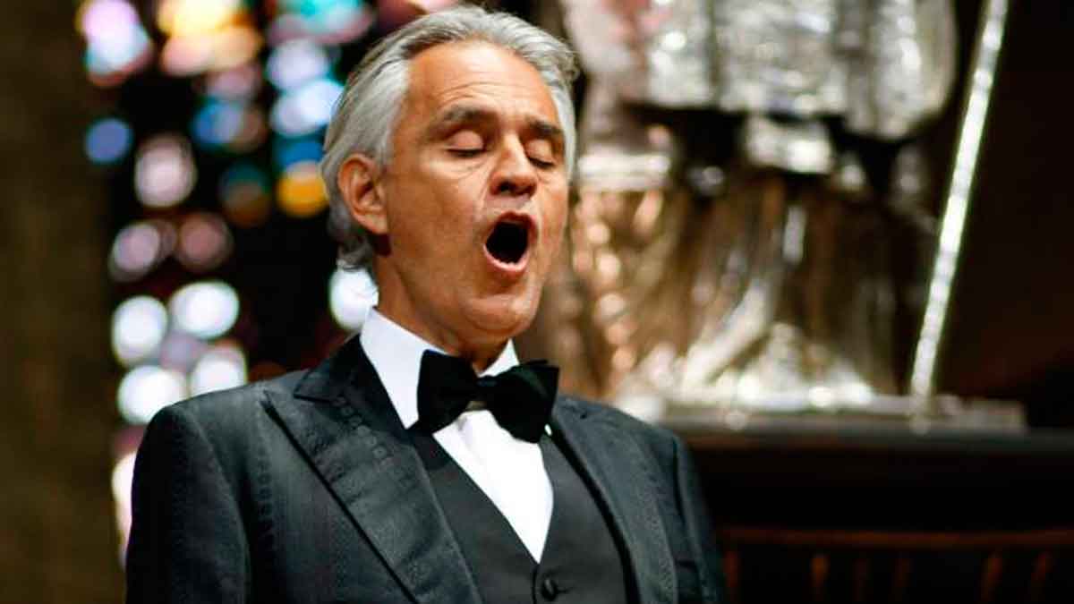 tenor Andrea Bocelli