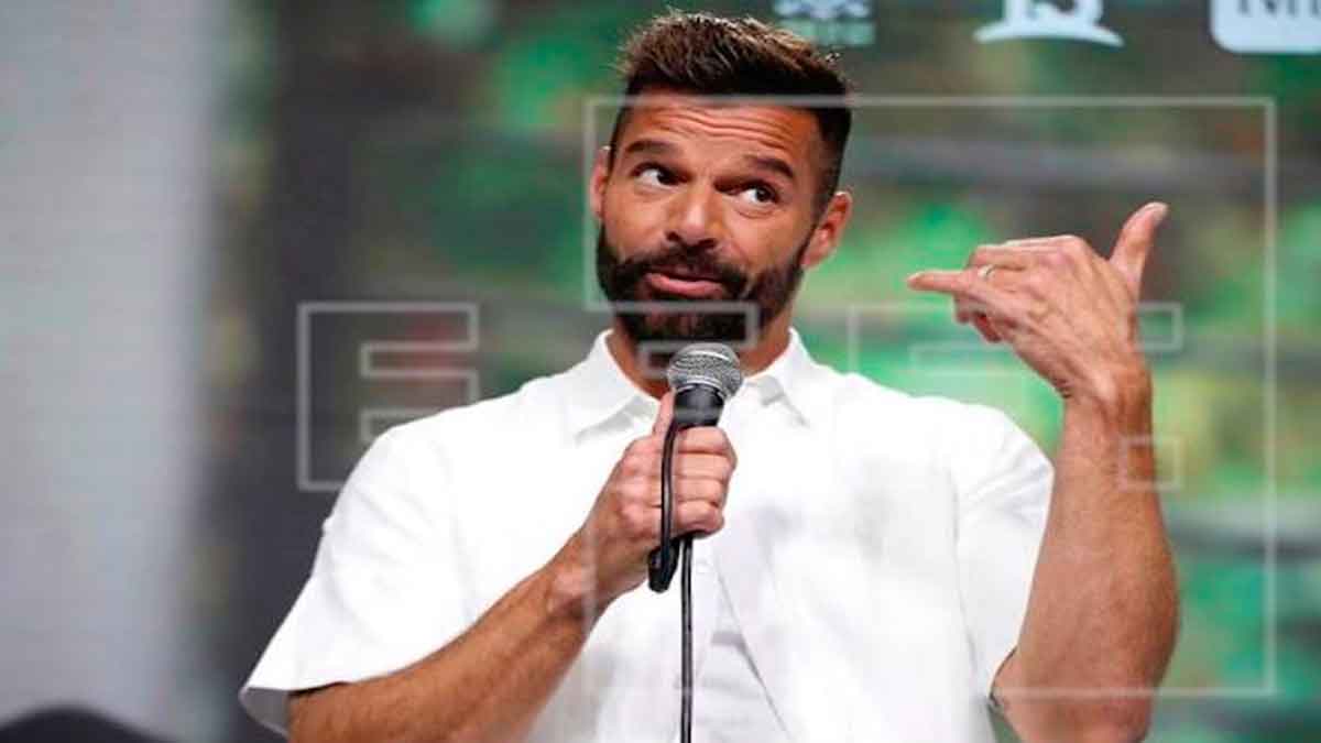 cantante Ricky Martin