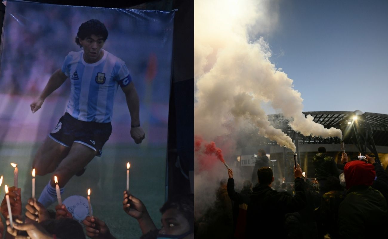 destacada color visión Maradona