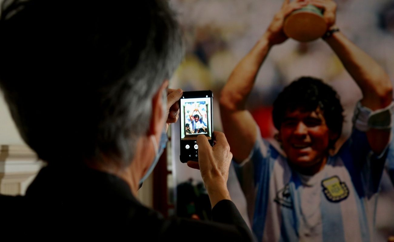 destacada color visión Muerte de Maradona