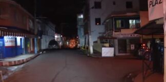 Toque de queda en barrios