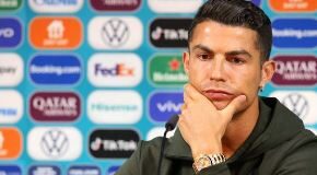 Gesto de Cristiano Ronaldo