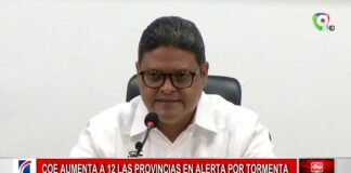 12 provincias en alerta ante tormenta/Adolescente pierde la vida por bala perdida