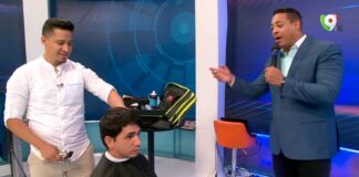 ¡Increíble! Barbero venezolano dibuja rostro de Juan Luis Guerra en corte de cabello | El Show del Mediodía