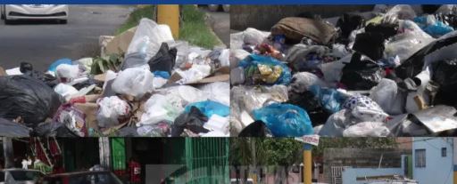 Cúmulos de basura Basura en SDE