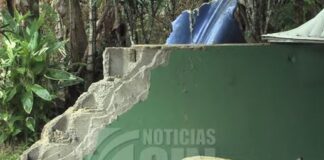 Derrumbe de pared