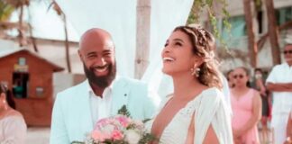 El pelotero Carlos Paulino se casa en la Isla de San Andrés