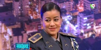 Teniente Coronel Ana Jiménez Cruceta, Sub Directora de comunicación de la Policía Nacional en Es Temprano Todavía