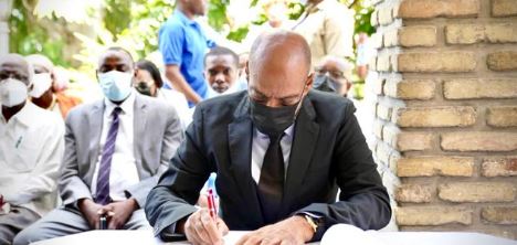 Primer ministro de Haití Ariel Henry Primer ministro de Hiatí