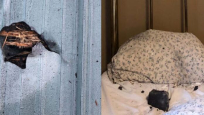 Mujer despertada por meteorito -Destacada Color Visión Mujer despertada por meteorito