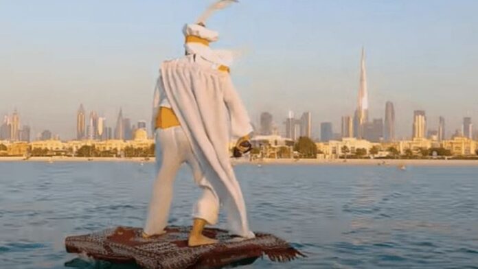 Alfomba voladora -Destacado Color Visión Alfombra voladora