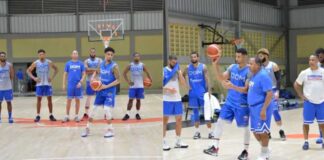 Selección nacional de baloncesto inicia prácticas para la primera ventana FIBA