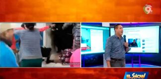 Trifulca en un cuartel de Moca entre policías y familiares de un detenido | El Show del Mediodía