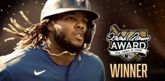 Vladimir Guerrero Jr, el octavo dominicano que gana premio Hank Aaron