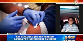 ¡Exclusiva! Dr. Héctor Balcácer: “Ómicron continua siendo Coronavirus, es error minimizarlo”