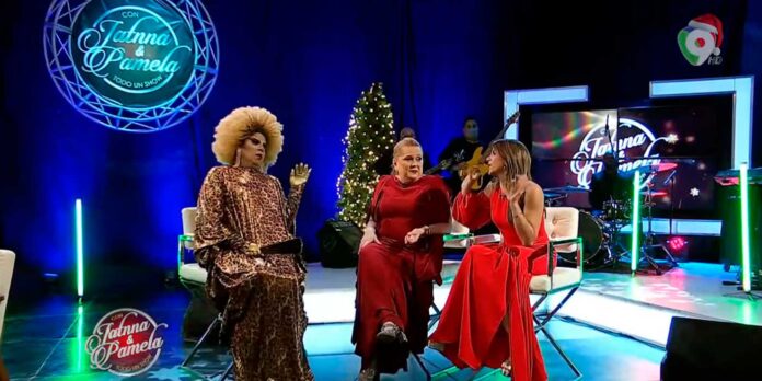La-Pitonisa-calienta-el-escenario La Pitonisa calienta el escenario en Jatnna y Pamela Todo un Show | Especial de Navidad