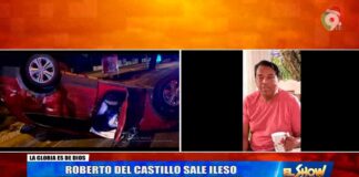 Roberto del Castillo sufre aparatoso accidente de tránsito | El Show del Mediodía
