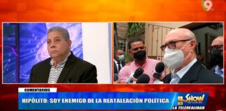 Hipólito Mejía “Soy enemigo de la Retaliación Política" | El Show del Mediodía