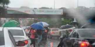 10 provincias en alerta y cuatro en aviso debido a vaguada