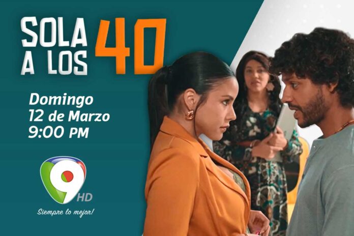 sola-a-los-40 Pelicula Dominicana