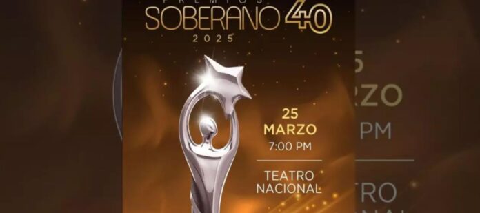 Acroarte celebrará en marzo 40 años de Premios Soberano 2025 Acroarte celebrará en marzo 40 años de Premios Soberano 2025