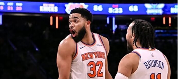 brunson y towns llevan a los knicks a una victoria