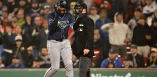 caminero conecta hr 16 en la barrida de rays sobre los mets junior