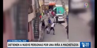 detenidas por riña con machete en sde