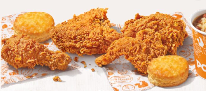 El-14-de-octubre-marca-la-apertura-del-primer-restaurante-de-la-cadena-Popeyes-en-Santo-Domingo. El 14 de octubre marca la apertura del primer restaurante de la cadena Popeyes en Santo Domingo.