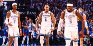 el thunder se defiende de los t wolves para tomar ventaja de 3 1 en la final del oeste