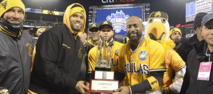 Águilas se coronan campeones en serie Titanes del Caribe con barrida sobre Licey