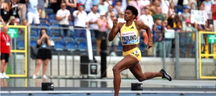 Marileidy Paulino gana primer lugar en la parada de Polonia de la Liga Diamante Marileidy Paulino gana primer lugar en la parada de Polonia de la Liga Diamante