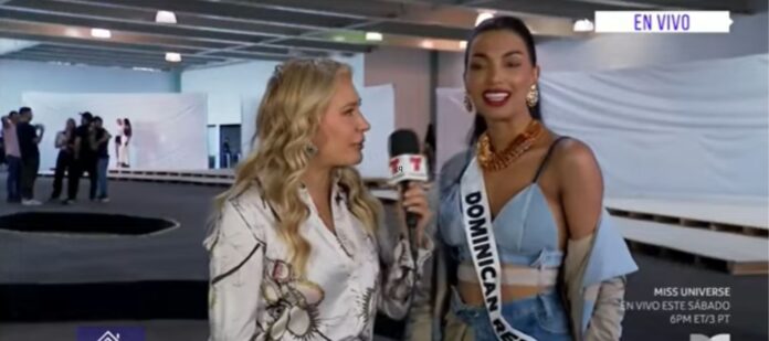 Miss República Dominicana se siente emocionada tras ensayos Miss República Dominicana se siente emocionada tras ensayos