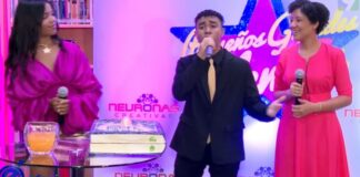 momentos mágicos durante la rueda de prensa de pequeños grandes talentos