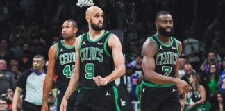 white anota 34 puntos para ayudar a los celtics a evitar la eliminación y vencer a los knicks