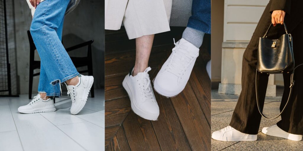 zapatillas blancas